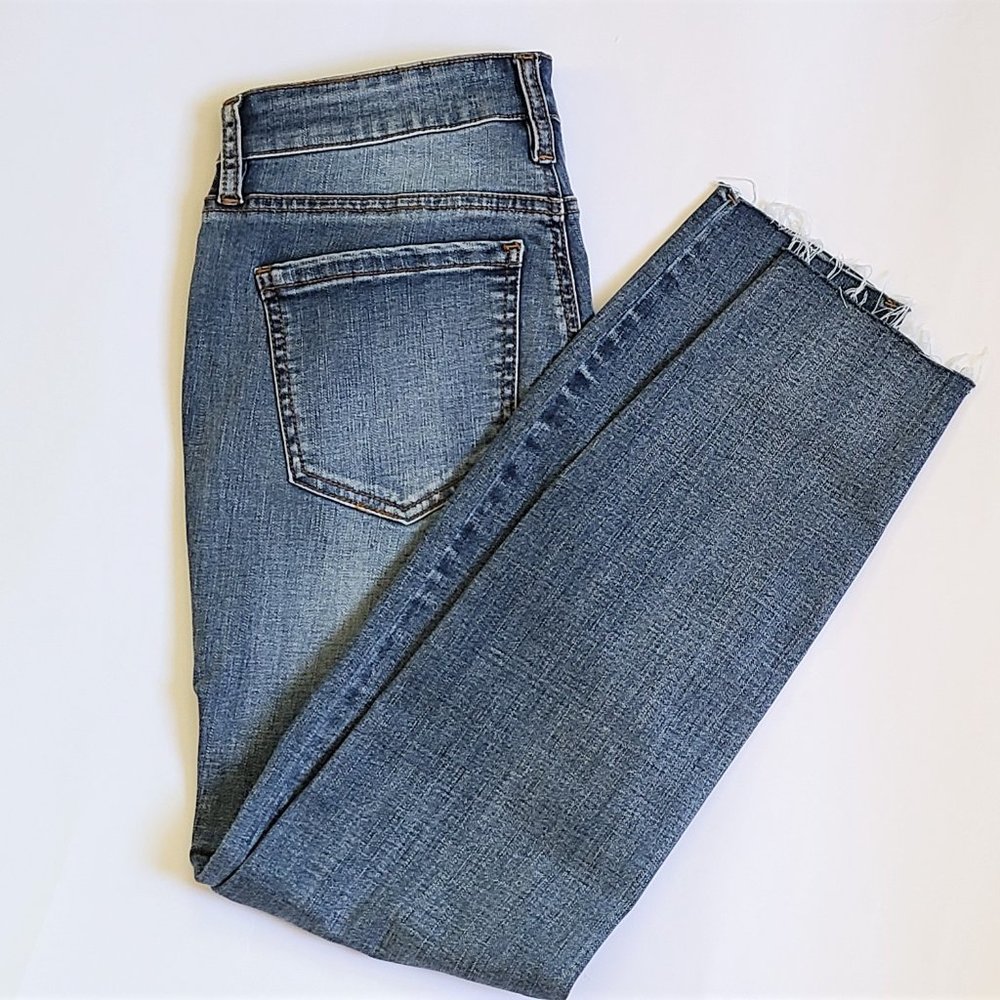 NWT BUFFALO DAVID BITTON Faith Raw Cuff Jeans - Picture 6 of 6